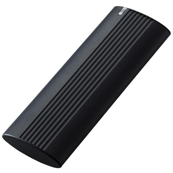 ELECOM ESD-EH1000GBK OtSSD/ |[^u/ USB3.2(Gen2)Ή/ Type-C/ 1TB/ ubN
