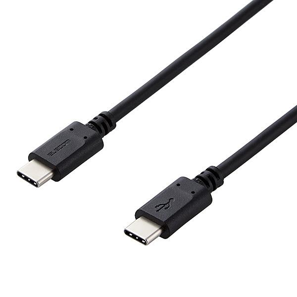 ELECOM MPA-CC20PNBK X}zE^ubgpUSBP[u/ USB(C-C)/ X^_[h/ USB Power DeliveryΉ/ Fc