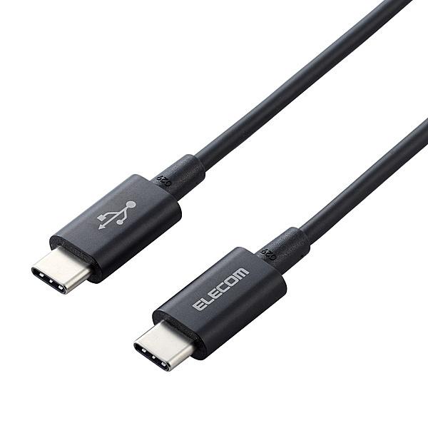 ELECOM MPA-CCPS20PNBK �X�}�z�E�^�u���b�g�pUSB�P�[�u��/ USB(C-C)/ �����ϋv/ USB Power Delivery�Ή�/ �F�ؕi/ 2.0m/ �c