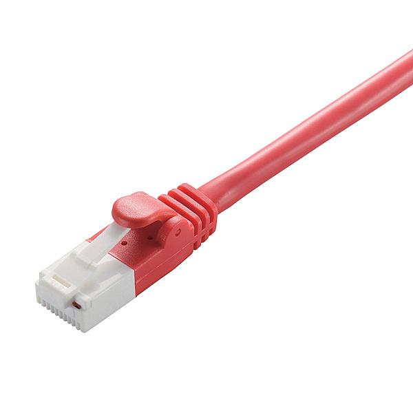 ELECOM LD-GPT/R15/RS LANP[u/ CAT6Ή/ EU RoHSwߏ/ ܐ܂h~/ ȈՃpbP[Wdl/ 15m/ bh
