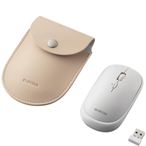 ELECOM M-TM10DBWH BlueLED�}�E�X/ ���^/ ����/ 4�{�^��/ �|�[�`�t/ �z���C�g