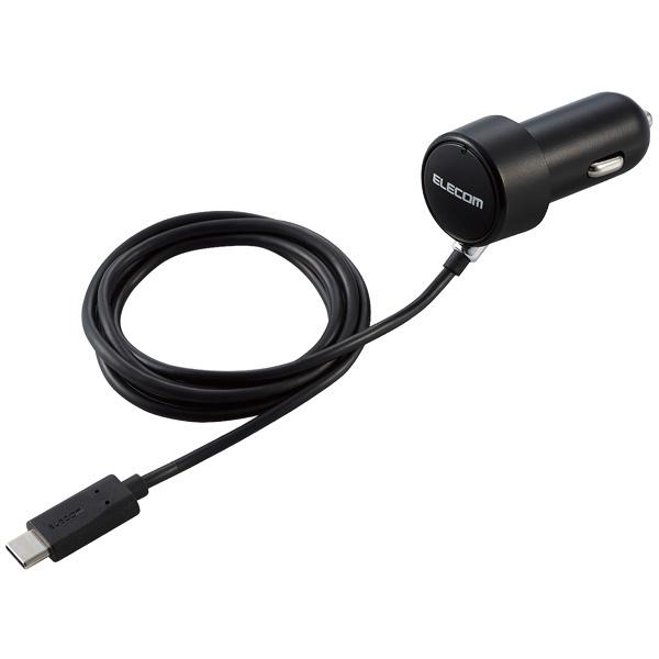 ELECOM MPA-CCC07BK J[`[W[/ Type-C/ USB-C/ Xg[g^Cv/ 1.5m/ 3.0A/ CWP[^[/ ubN