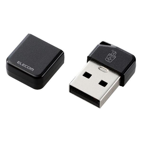 ELECOM MF-USB3032GBK USB/ USB3.2(Gen1)Ή/ ^/ Lbvt/ h~@\\tgΉ/ 32GB/ ubN