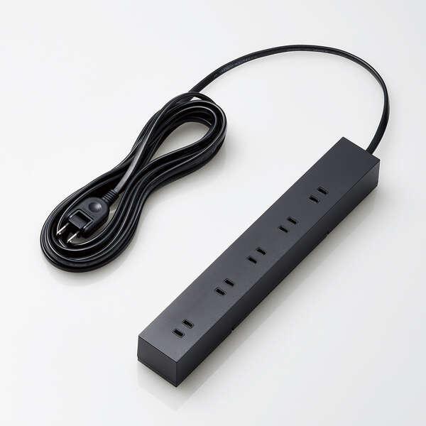 ELECOM T-KF04-21050BK ��]�@�\�^�b�v/ ���T�[�W�t/ �z�R���V���b�^�[�t/ �Œ聕�݉��\/ ���5��/ ����5�c