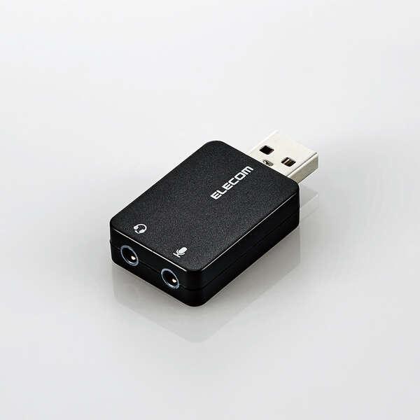 ELECOM USB-AADC01BK USBI[fBIϊA_v^/ ubN
