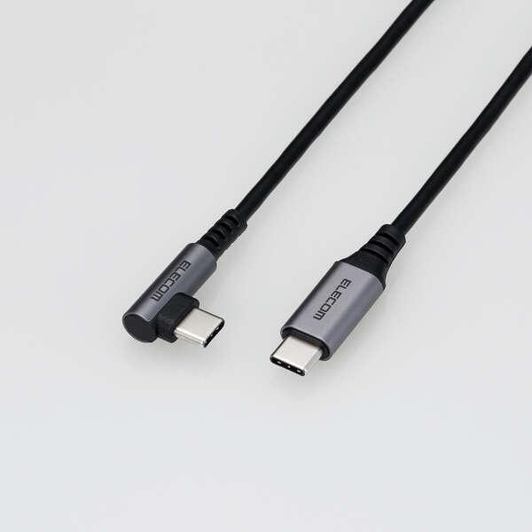 ELECOM MPA-CCL03NBK USB Type-CP[u/ X}zp/ USB(C-C)/ USB Power DeliveryΉ/ Fؕi/ LRlN^/ RہEc