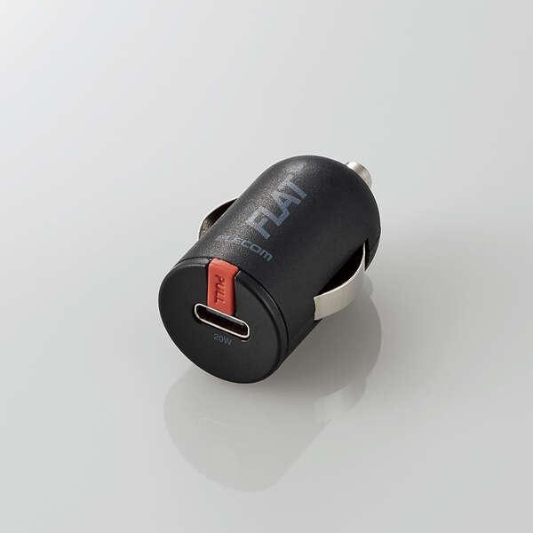 ELECOM MPA-CCPD05BK VK[`[W[/ RpNg/ USB Power Delivery/ 20W/ USB-C1|[g/ ubN