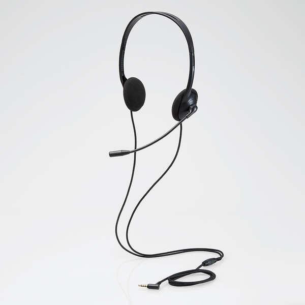 ELECOM HS-KD03TBK qǂpwbhZbg/ ]}CNA[t/ y/ / 4Ƀ3.5mm/ ubN