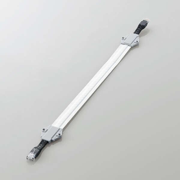 ELECOM LD-VAPF6A/SV04 LANP[u/ CAT6AΉ/ ԗp/ 0.4m/ Vo[