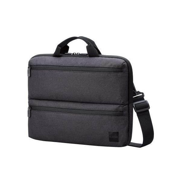 ELECOM BM-IBHCH14NBK パソコンケース/ リサイクル素材/ 横型/ 取っ手付き/ ショルダーベルト付き/ 手提げ/ 撥…
