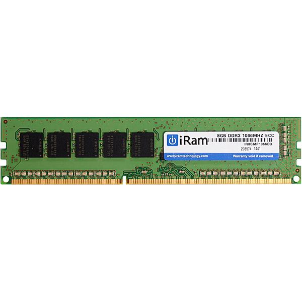 iRam Technology IR8GMP1066D3 MacPro ݃ DDR3/ 1066 8GB ECC 240pin U-DIMM