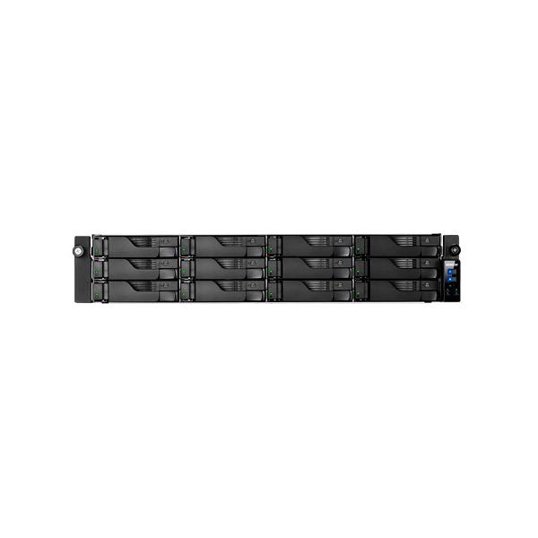 ASUSTOR AS7112RDX LOCKERSTOR 12R Pro rack mount 12bay Intel Xeon E-2224 8GB DDR4 ECC UDIMM GbE x4 M.2 Drive Slots x2 PCIe Gen3 USBc