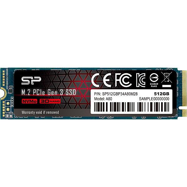 VRp[ SP512GBP34A80M28 M.2 Gen3 x4 type2280 512GB SSD