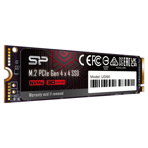 シリコンパワー SSD 1TB 内蔵ssd UD90 NVME PCIe Gen4 M.2 ssd 2280 ゲーム 内蔵型 パソコン ゲーミング PC 3D NAND PCIe4.0×4 超高速 SJ01KGBP44UD9N05J5