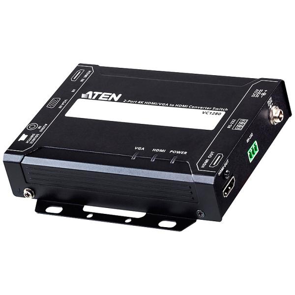 ATEN VC1280 2|[g HDMI/ VGAHDMIRo[^[XCb`i4KΉj