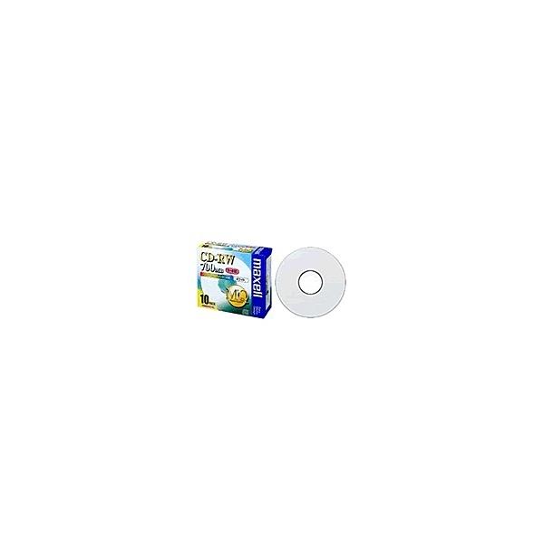 Maxell CDRW80PW.S1P10S f[^pCD-RW 1-4{ 700MB 1vP[X10pbN v^u