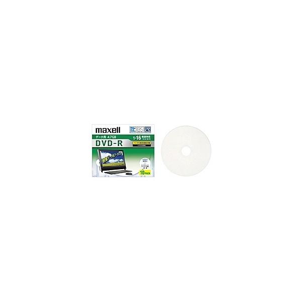 Maxell DRD47WPD.10S 16�{���Ή��f�[�^�pCPRM�Ή�DVD-R 4.7GB 10�� �v�����g�Ή��z���C�g