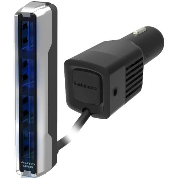 �J�V���� DC-024 DC-7.2A-���o�[�V�u��USB 4�|�[�g �������� �Z�p���[�g �X���� �u���b�N