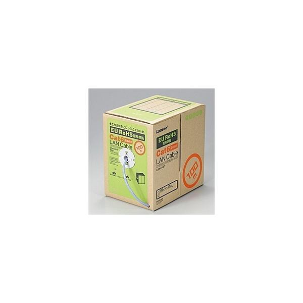 ELECOM LD-CT6/BU100/RS EU RoHSwߏ CAT6Ή LANP[u 100m/ [(u[)