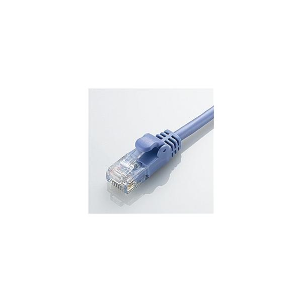 ELECOM LD-GPY/BU5 CAT6���� Gigabit���炩LAN�P�[�u�� 5m(�u���[)