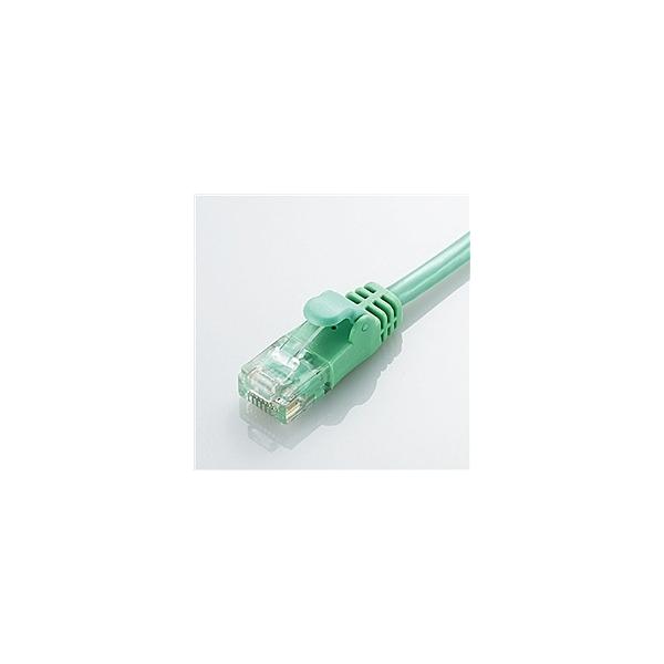 ELECOM LD-GPY/G1 CAT6���� Gigabit���炩LAN�P�[�u�� 1m(�O���[��)