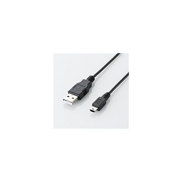 ELECOM U2C-JM05BK GRUSB2.0P[u/ A-miniB^Cv/ GR/ 0.5m/ ubN