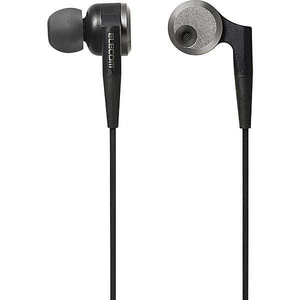 ELECOM EHP-GB100ABK �X�e���I�w�b�h�z��/ �J�i��/ Grand Bass/ �u���b�N
