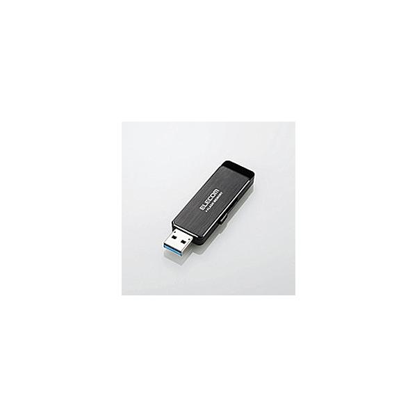 ELECOM MF-ENU3A64GBK USBtbV/ 64GB/ n[hEFAÍ@\/ ubN/ USB3.0