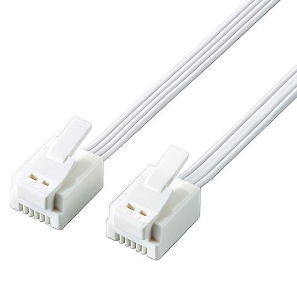 ELECOM MJ-T2WH W[P[u/ ܐ܂h~/ 2.0m/ zCg