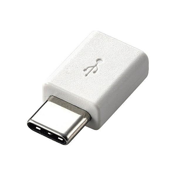 ELECOM MPA-MBFCMADNWH X}[gtHpUSBϊA_v^/ USB(microBX)-USB(CIX)/ zCg