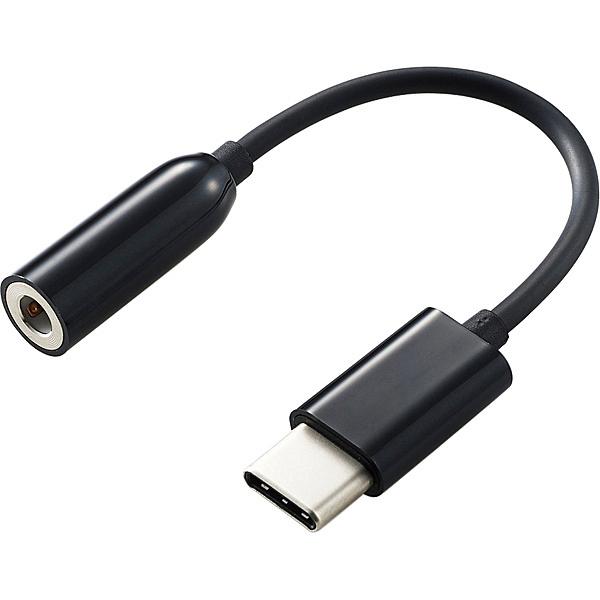 ELECOM EHP-C35BK Type-C - 4ɃCz[qϊP[u/ ubN