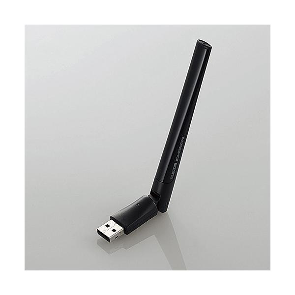 ELECOM WDC-433DU2H2-B LANq@ 11ac/ n/ a/ g/ b 433+150Mbps USB2.0pnCp[Aei