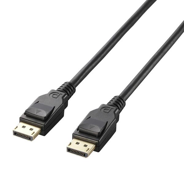 ELECOM CAC-DP1210BK DisplayPort�P�[�u��/ Ver1.2a/ 1.0m/ �u���b�N