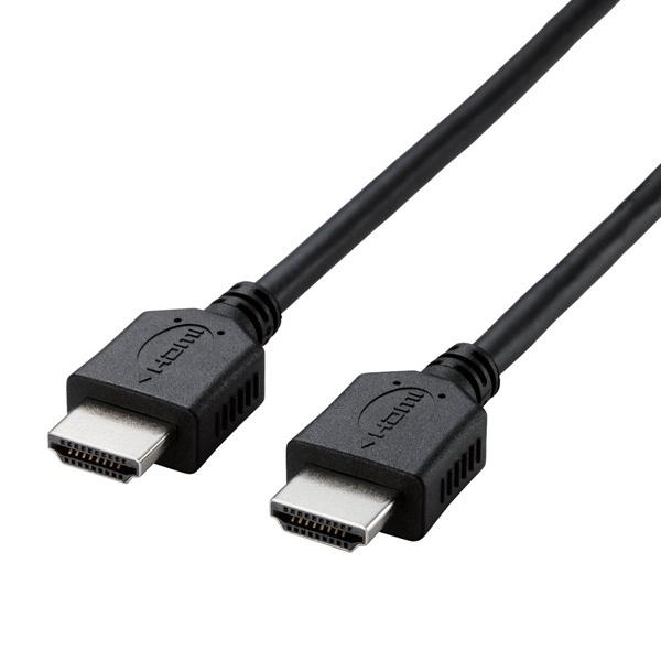 ELECOM CAC-HD14EL30BK HDMI�P�[�u��/ �C�[�T�l�b�g�Ή�/ �G�R�p�b�P�[�W/ 3.0m/ �u���b�N