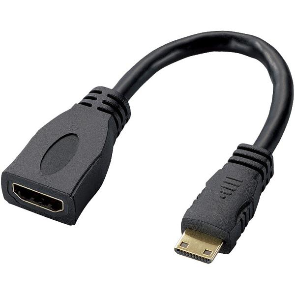 ELECOM TB-HDAC2BK HDMI�ϊ��P�[�u��/ A���X-C�I�X/ �u���b�N