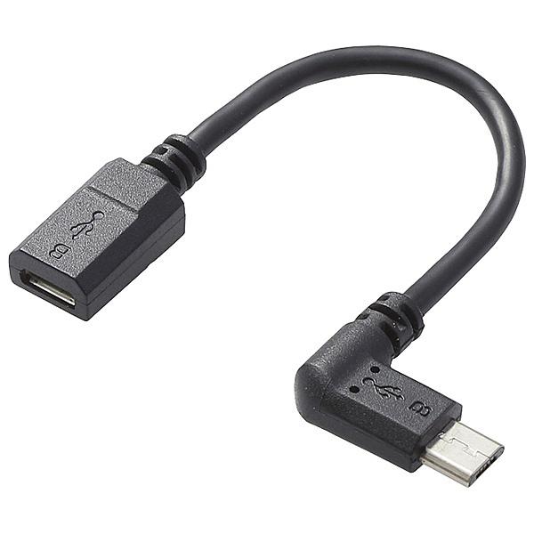 ELECOM TB-MBFMBL01BK ^ubgpϊA_v^/ [dʐMΉ/ L/ 2A/ microBX-microBIX/ USB2.0/ uc