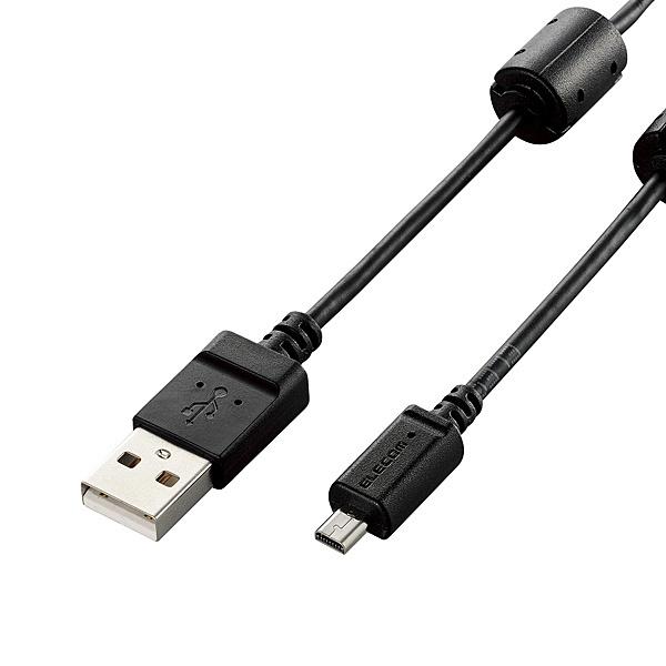 ELECOM DGW-F8UF05BK fWJpUSBP[u/ ^mini8s/ tFCgRA/ 0.5m/ ubN