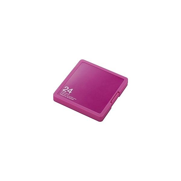 ELECOM CMC-SDCPP24PN J[hP[X/ CfbNX䎆t/ SD12+microSD12[/ sN