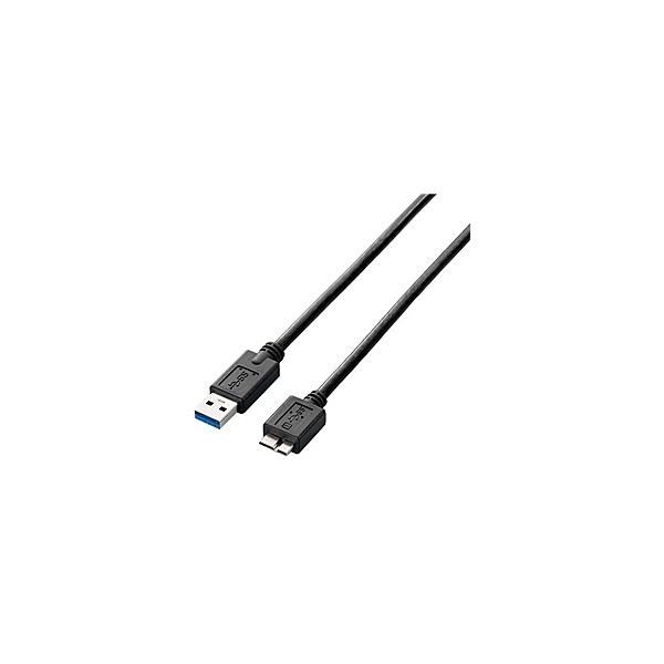 ELECOM USB3-AMB15BK USB3.0P[u(A-microB)/ 1.5m/ ubN