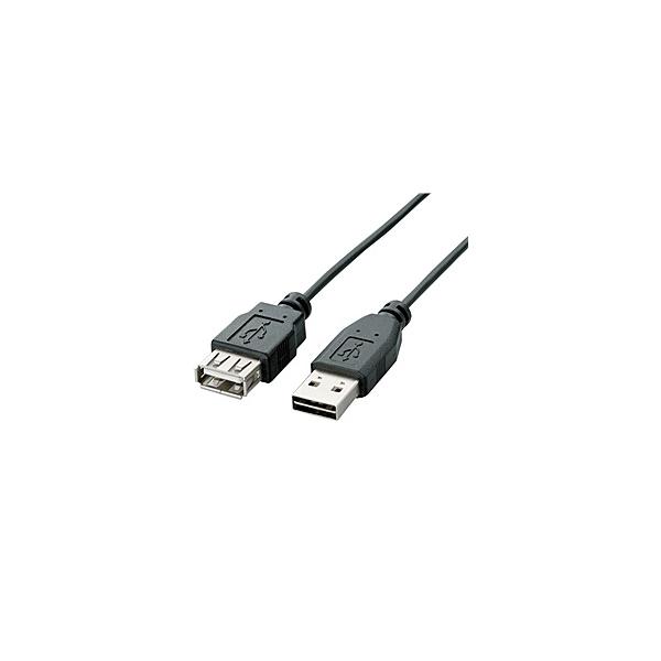 ELECOM U2C-DE10BK ʑ}USBP[u/ (A-A)/ 1.0m/ ubN