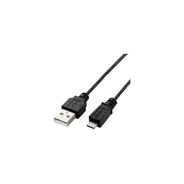 ELECOM MPA-AMBXLP20BK ɍMicro-USB(A-MicroB)P[u/ 2.0m/ ubN