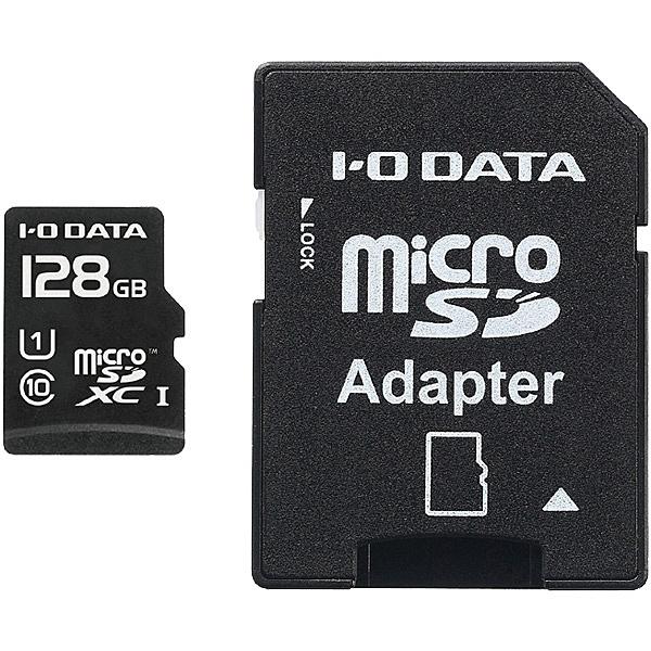 IODATA MSDU1-128GR UHS-I UHS Xs[hNX1Ή microSDXC[J[hiSDJ[hϊA_v^[tj 128GB