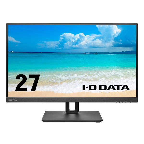 他サイト： IODATA EX-CU271AB-F ワイド液晶ディスプレイ 27型/ 3840×2160/ HDMI×1、DisplayPort×1、USB Type-C×1/ ブラック/ ス…の商品画像