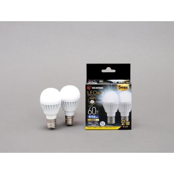 �A�C���X�I�[���} LDA7D-G-E17-6T62P LED�d�� E17 �L�z�� 60�`���� �����F 2�Z�b�g