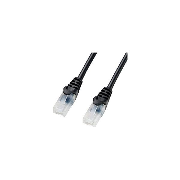�T�����T�v���C LA-Y5TS-10BK �c���܂�h�~CAT5eLAN�P�[�u���i10m�E�u���b�N�j