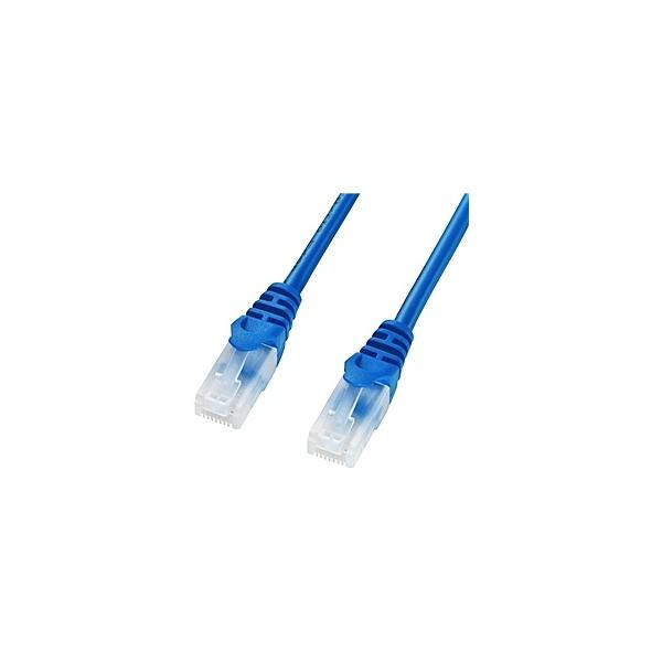 �T�����T�v���C LA-Y5TS-10BL �c���܂�h�~CAT5eLAN�P�[�u���i10m�E�u���[�j