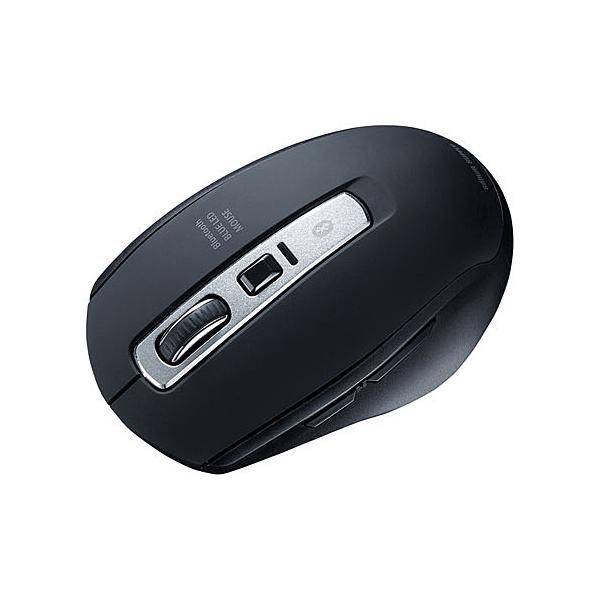 �T�����T�v���C MA-BTBL162BK �É�Bluetooth 5.0 �u���[LED�}�E�X�i�u���b�N�j