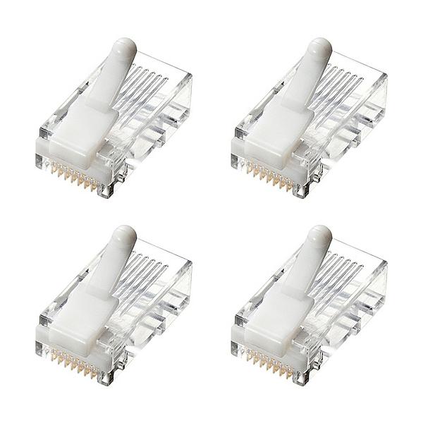 �T�����T�v���C ADT-RJ45TS-100 �c���܂�h�~�J�e�S��5eRJ-45�R�l�N�^�i�P���p�E100����j