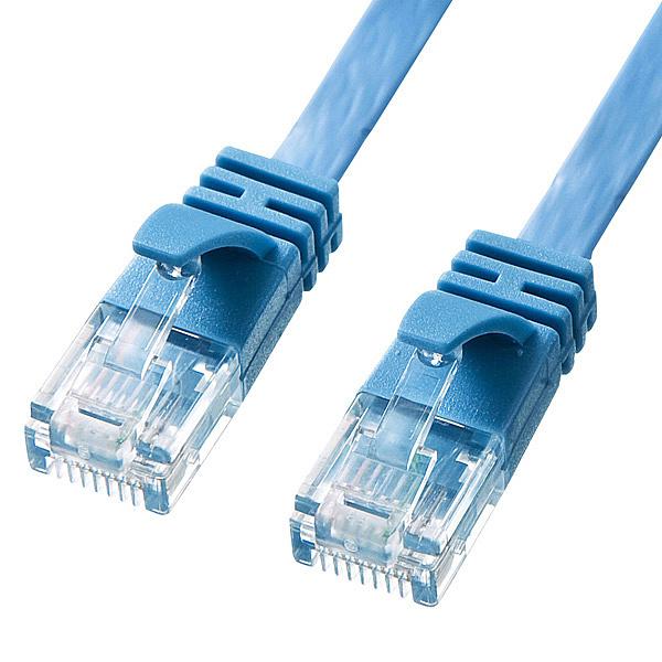 �T�����T�v���C KB-FL6A-03BL �J�e�S��6A�t���b�gLAN�P�[�u���i�u���[�E3m�j