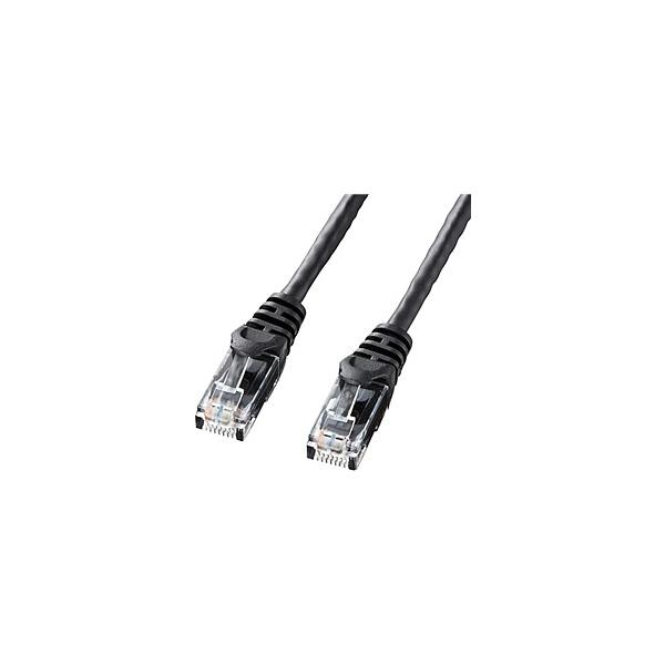 �T�����T�v���C LA-Y6-01BK �J�e�S��6 UTP LAN�P�[�u���i�o���N�i�E1m�E�u���b�N�j